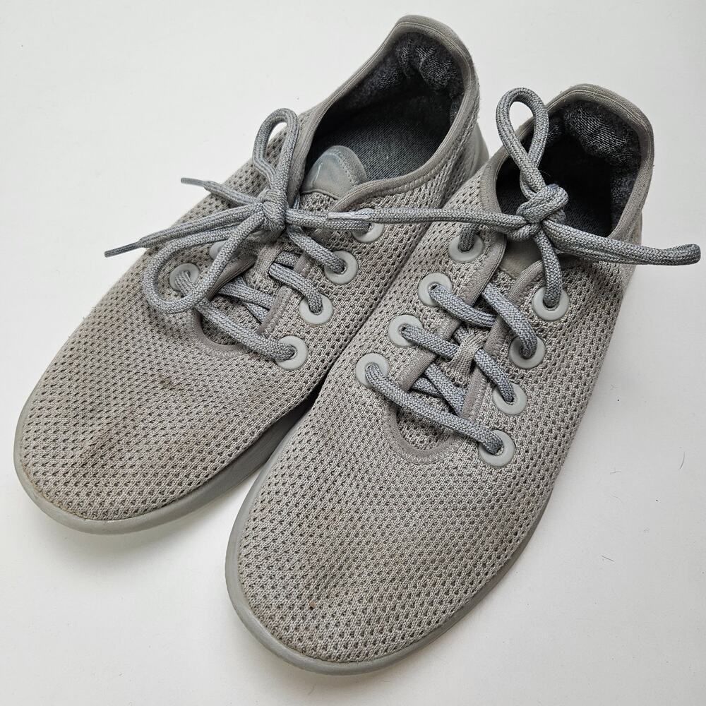 Allbirds Mesh Runners Women's 10 Light Grey Sneakers Shoes